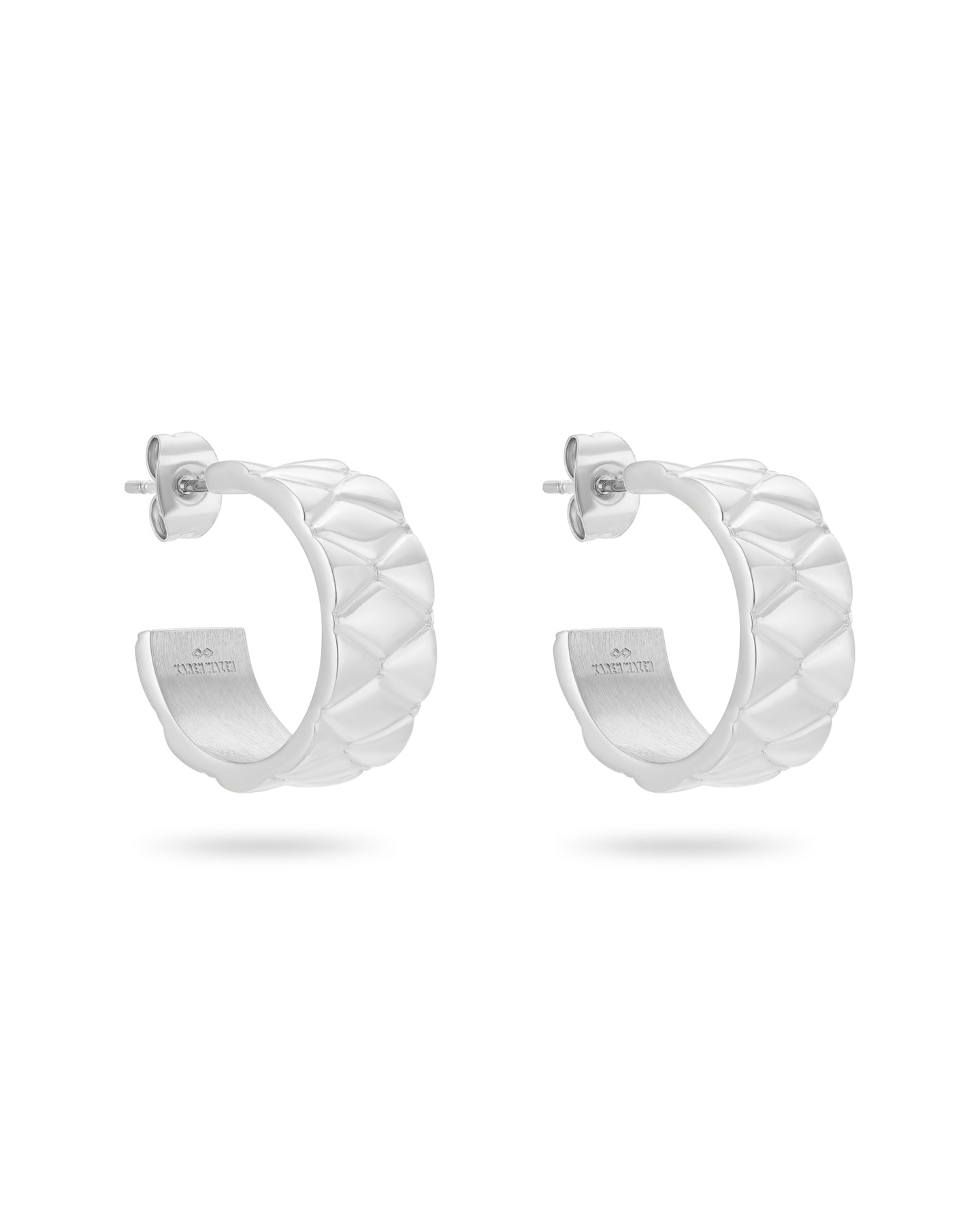 Signature Loop Earrings - Silver